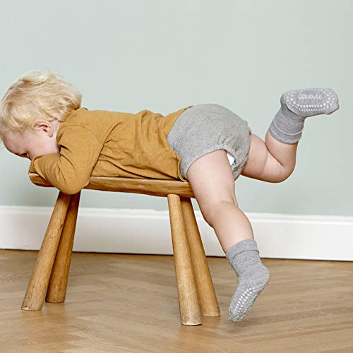 GoBabyGo Bamboe Sokken, 1-2 Jaar, Grijs Gemeleerd - Afbeelding 8