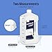 Loukin Non-Toxic Whiteboard Cleaner, 1 Gallon (128 fl oz) Dry Erase Board Cleaner Ready-to-Use Refill, Connected Collapsible Silicone Funnel for Canned Liquid, Removes Whiteboard Stains