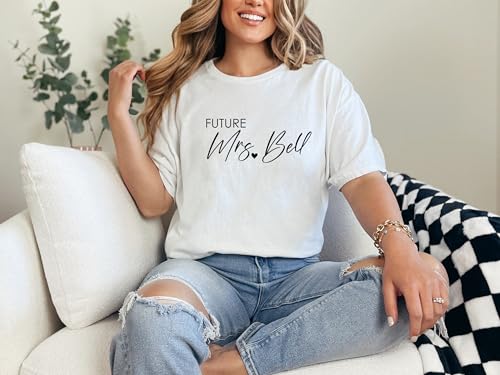Future Mrs sweatshirt, Custom Mrs sweatshirt, Personalized Future Mrs sweatshirt Fiance sweatshirt Engagement Gift sweatshirt Bride Gift sweatshirt Bride to be sweatshirt3