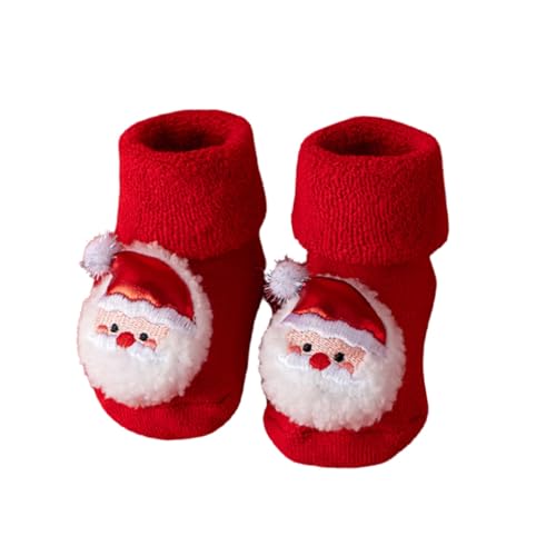 KAREN66 Baby Weihnachten Babysocken Neugeboren Kleiner Junge Mädchen...