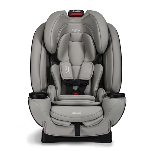 Image of Britax One4Life All-in-One Car Seat, Up to 10 Years of Use, Rear Facing, Forward Facing, & Booster Modes, Extended Rear-Facing, ClickTight Installation & Breathable SafeWash Fabrics - Parchment