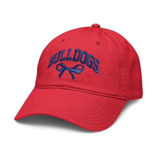 Fresno State Bulldogs Bow Officially Licensed Adjustable Puff Embroidered Baseball Hat