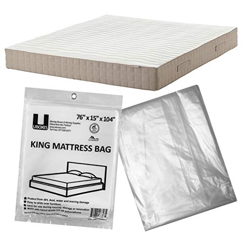 Ubmove Mattress And Furniture Covers Protective Packaging For Moving And Storage (King - 1 Pack) Best Used For Protecting A Mattress During Relocation #TOP1
