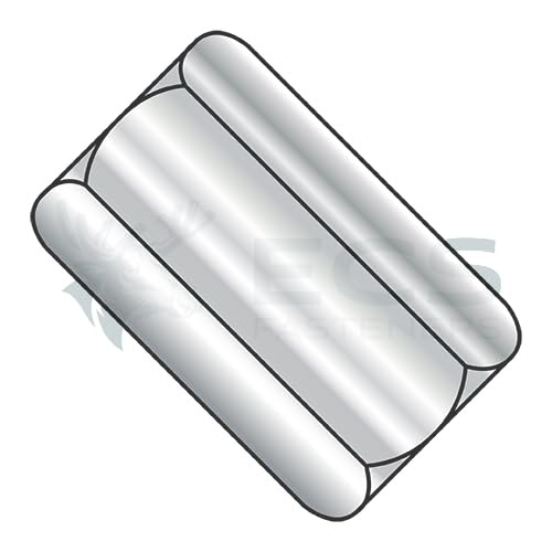 Generic 10-24X3/4x5/16 Hex Rod Coupling Nut 5/16 inch Across Flats 18-8 Stainless Steel - ECS-101205NCUP18