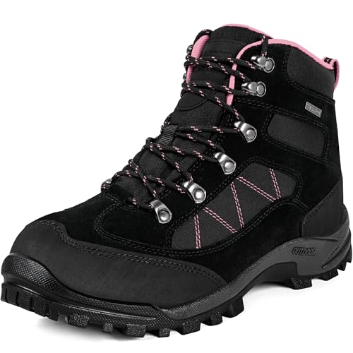 R CORD Women's Hiking Boots Lightweight Breathable