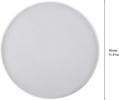 Miniatura 7 de Molde de silicona epoxi para posavasos redondos, molde de bandeja grande, placa redonda de 11.8 pulgadas, bandeja rodante para fundición de resina,