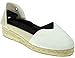 Valenciana Valenciana Zapatilla Alpargata Valenciana Yute Tradicional Fallera Cuña 2 Cuerdas Folclore...
