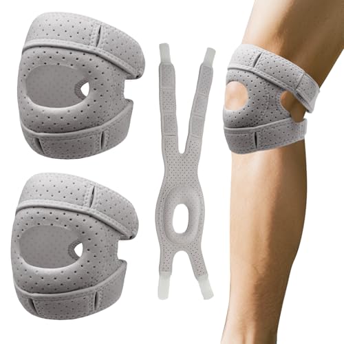 Rodillera Wellneek, vendaje de rodilla Wellness para hombres y mujeres, rodilleras para aliviar el dolor, 2025, nueva rodillera para reducir el estrés, soporte de rodilla ajustable, férula de rodilla