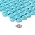 Penny Round Glass Mosaic Tile 1”x1” – 5 Sq Ft Box of 5 Tiles – Glossy Finish, Waterproof, Easy Install Mesh-Backed Tile for Kitchen Backsplash, Bathroom, Shower, Wall, & Decor - Light Blue