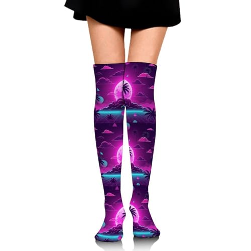 Women Girls Non Skid Athletic Hiking Socks for Home, Football, Hunting