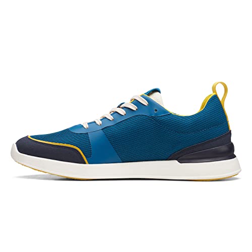 Image of Clarks Mens 26168774-teal Sneaker