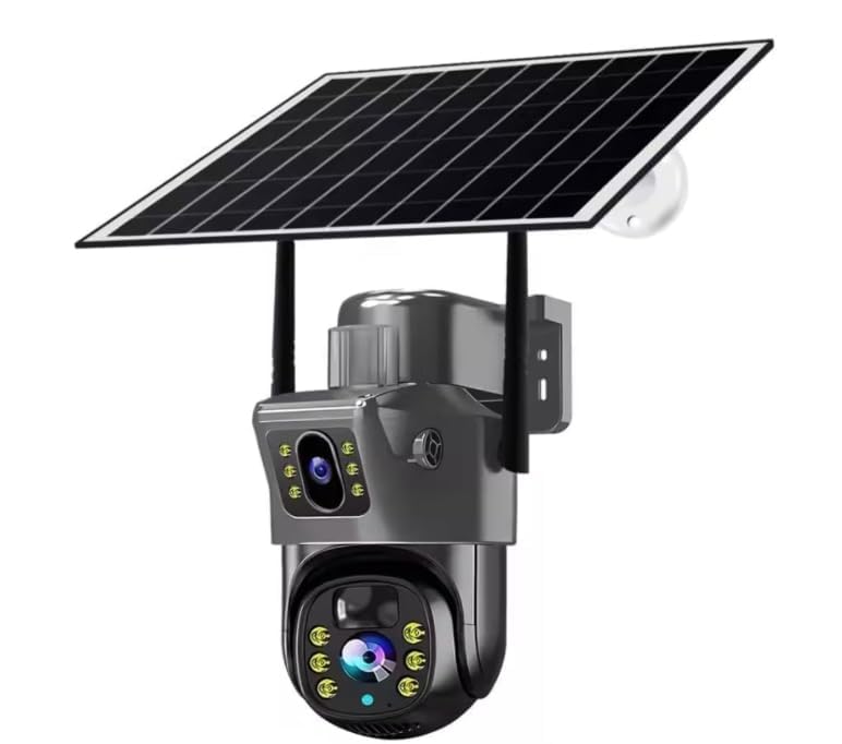 CAMLEIGH 4G Solar-Powered 4MP Outdoor Security Camera – Pan & Tilt, Zoom, Night Vision, Motion Detection, Alarm, IP66 Waterproof, SD Card Support-image-48