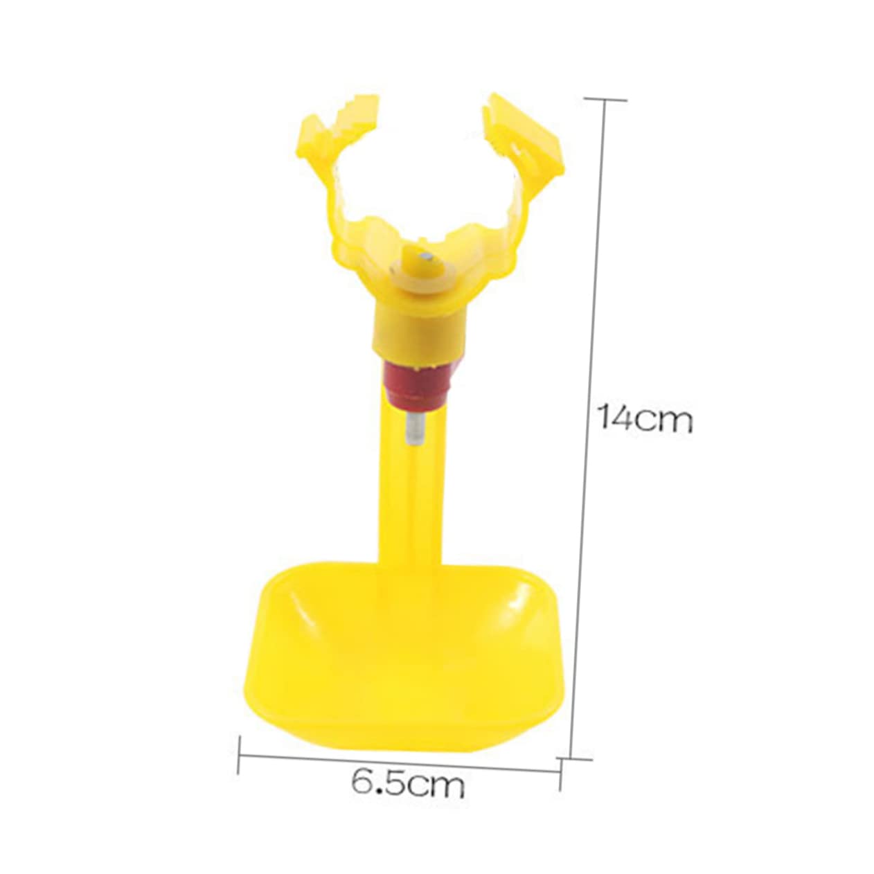 FONDOTIN Automatic Hanging Cup Drinker for Poultry Chicken Waterer Chicken Drinking Bowl Poultry Water Fountains