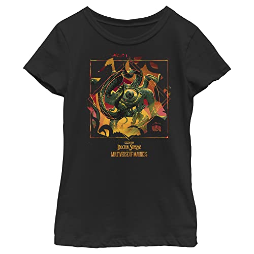 T-Shirt Marvel Out of The Void Fille en coton noir col rond