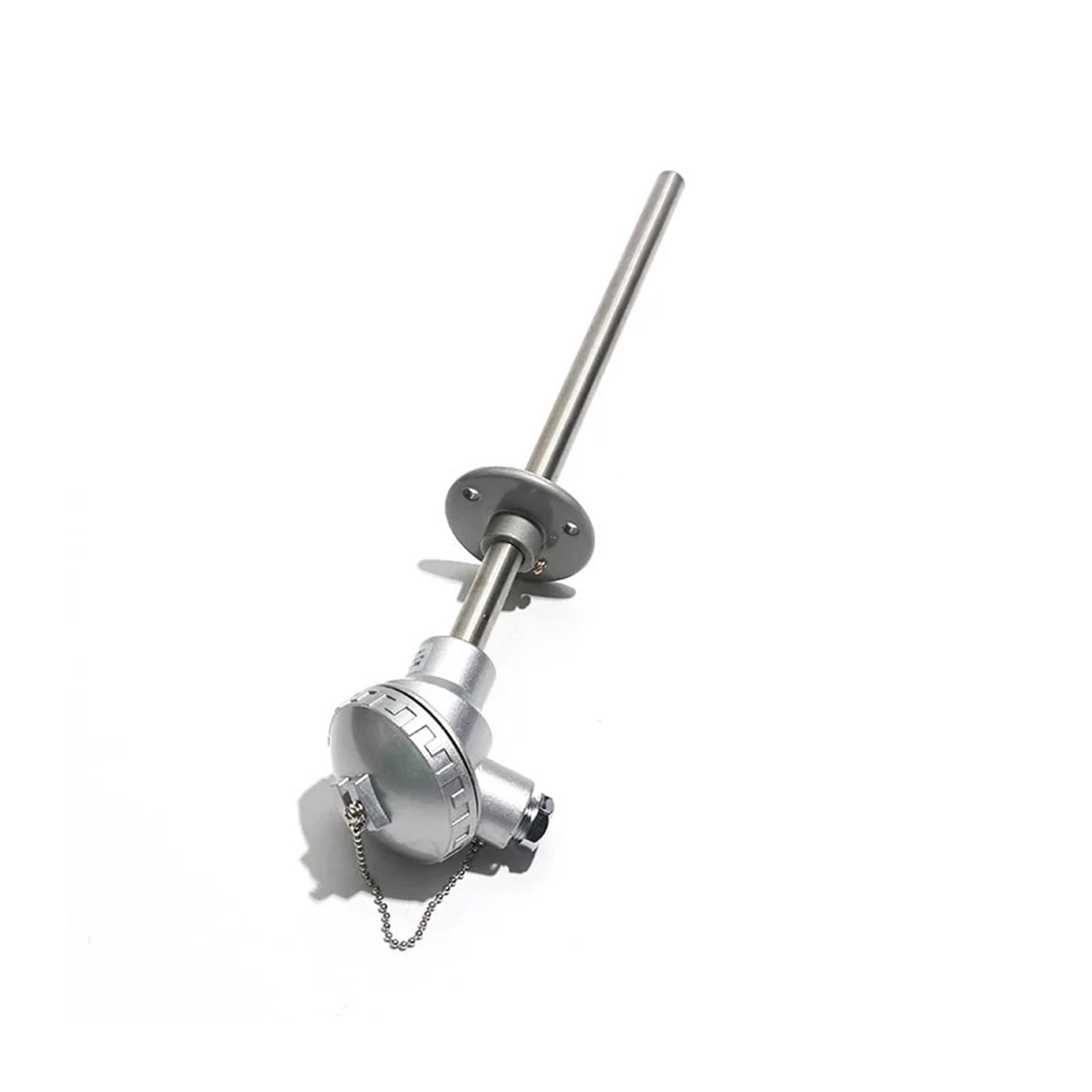 FULIMEI PT100 Thermal Resistance Temperature Sensor Movable Flange Mounted Signal Transmission Stability DIA=16mm 1PC(150mm)