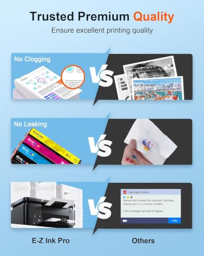 Image of E-Z Ink Pro Remanufactured Replacement for 410XL Ink cartridges, 5 Pack