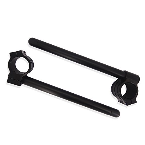 Nicecnc 50Mm Fork Clipons 7/8" Clip-On Handlebar Compatible With Suzuki Gsx1300 B-King 2008-2010 Gsxr600/750/1000 Tl1000R/S Hayabusa Gsxr1300/1100 Rgv250 Yamaha Yzf-R6 05-14 Yzf-R6S/R1 Fz1/6 Yzf750R #TOP2
