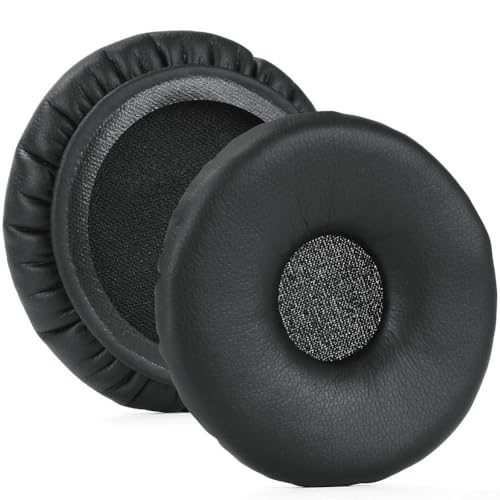 Image of Replacement Ear Pads for Jabra Biz 2400 II, Soft Protein Leather with Memory Foam Cushions, for Plantronics T110 Headset