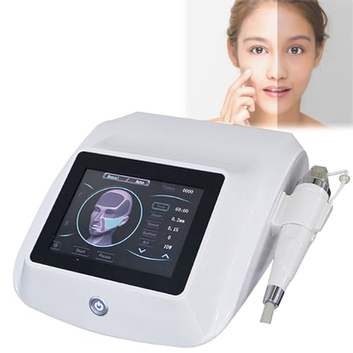 Appareil microneedling visage pour réduire les rides le soir