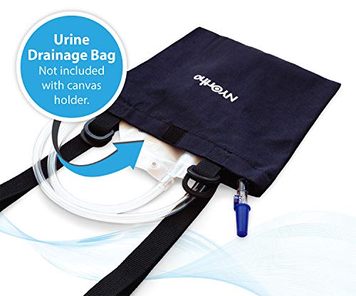 Nyortho Urine Drainage Bag Holder - Privacy Canvas Covers With Adjustable Straps For Urine Bags, Nephrostomy Bags, Foley Bags, Catheter Bags - Hangs Discreetly Under Wheelchair, Geri-Chair Or Bed (25) #TOP2