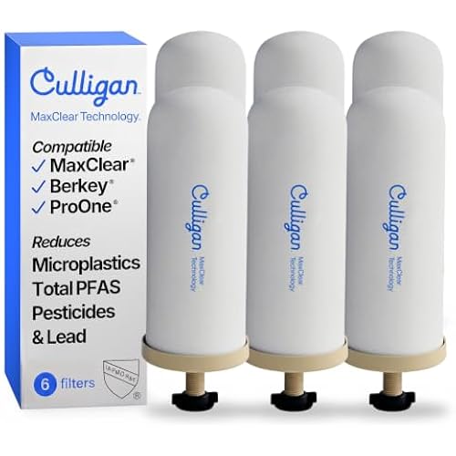 Culligan MaxClear Gravity Filter Replacement - Microplastics, Lead & PFAS