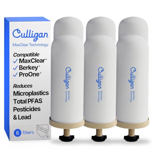 Culligan MaxClear Gravity Filter Replacement - Microplastics, Lead & PFAS