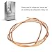 Keenso 2m Copper Tubing,6mm OD x 5mm ID C1100 T2 Copper Tube for Refrigerator HVAC System Industry DIY