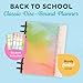 Happy Planner Disc-Bound 12-Month July 2025–June 2026 Planner with 3 Extra Months, Classic Size, Student Layout, Painted Gradients