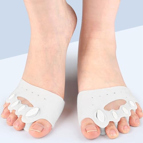 Separadores de dedos de silicona premium con corrector de juanetes reutilizable 5