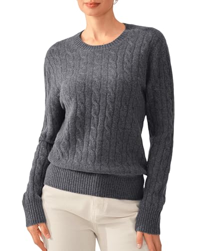 Pure Cashmere Crewneck Sweater