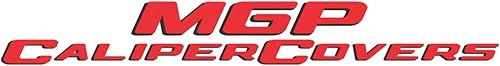 Miniatura 2 de MGP Cubiertas para Calibrador de Freno Compatibles con Chevrolet Silverado, Tahoe, Suburban 2019-2025 - Acabado de Pintura Electrostática Roja,