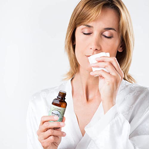 Natural Riches Breathe Essential Oil Blend Breathe Easy with Peppermint Eucalyptus Tea Tree Lemon Cardamom Pine Needle Essential Oils - 30 ml - Image 5