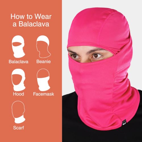 Image of SLEEFS Balaclava Face Mask Men & Women - Loose Fit, Breathable Ski Mask Shiesty for Football, Cycling - All Weather Use