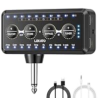 10 Factory Presets: LEKATO guitar headphone amp comes with 10 factory presets, from clean to overdrive to distortion, for a wide variety of styles of music Create and Store Your Favourite Presets: There are 10 pre-amp models,10 guitar cabinet IRs(sup...
