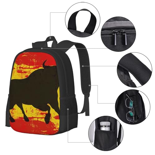 Mochila plegable ligera negro 20l para senderismo miniatura 4
