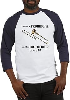 CafePress I've Got A Trombone Baseball Jersey Baseball Shirt