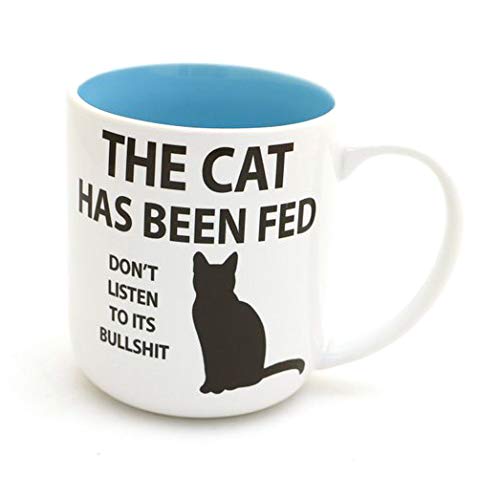 The Cat Has Been Fed Mug