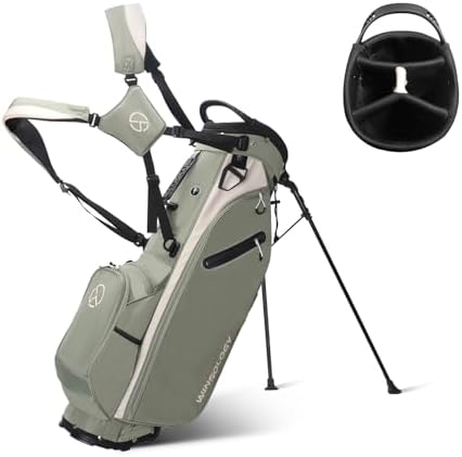 Lightweight Golf Stand Bag with 4 Way Top Dividers for Men and Wo...