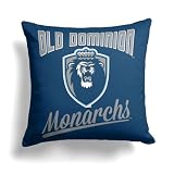 Northwest NCAA Old Dominion Monarchs Alumni Double-Sided Printed Throw Pillow, Soft Decorative Polyester Fan Cushion, Couch Bed or Game Room Decor, 18 x 18 in