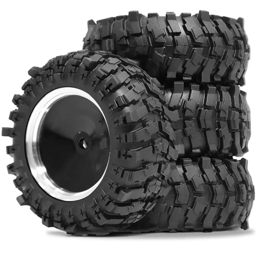 Pneus crawler OD 88mm anti-patinage pour Axial SCX10 Tamiya