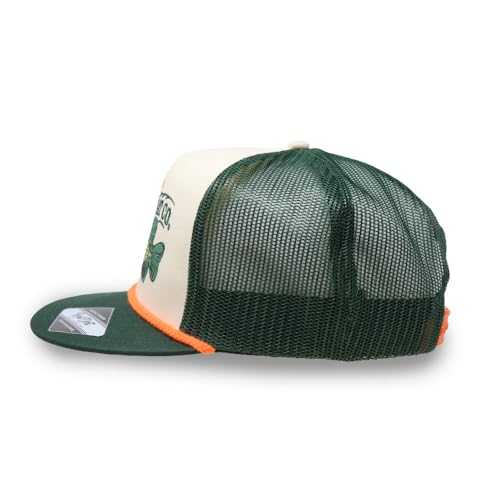 Image of Red Dirt Hat Company Wildlife Adjustable Snapback Hat (Hooked - Green /Khaki)