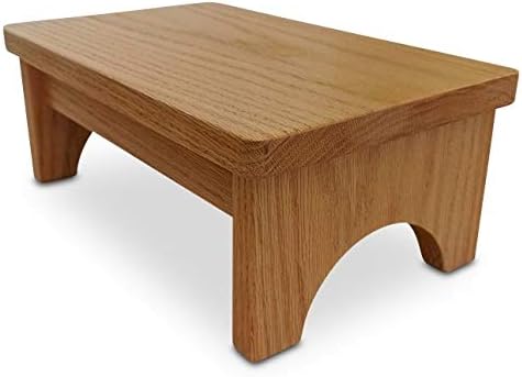 HollandCraft - The Perfect Wood Step Stool - Handcrafted - Made in USA - Hidden Wood Dowels (No Screws, Staples or Nails)