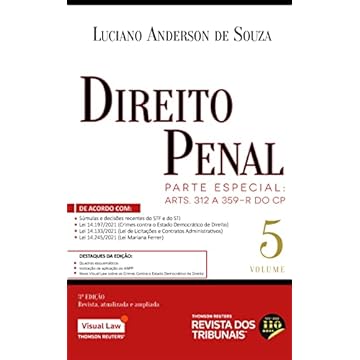 Capa do livro Direito Penal Vol. 5 3º Edição