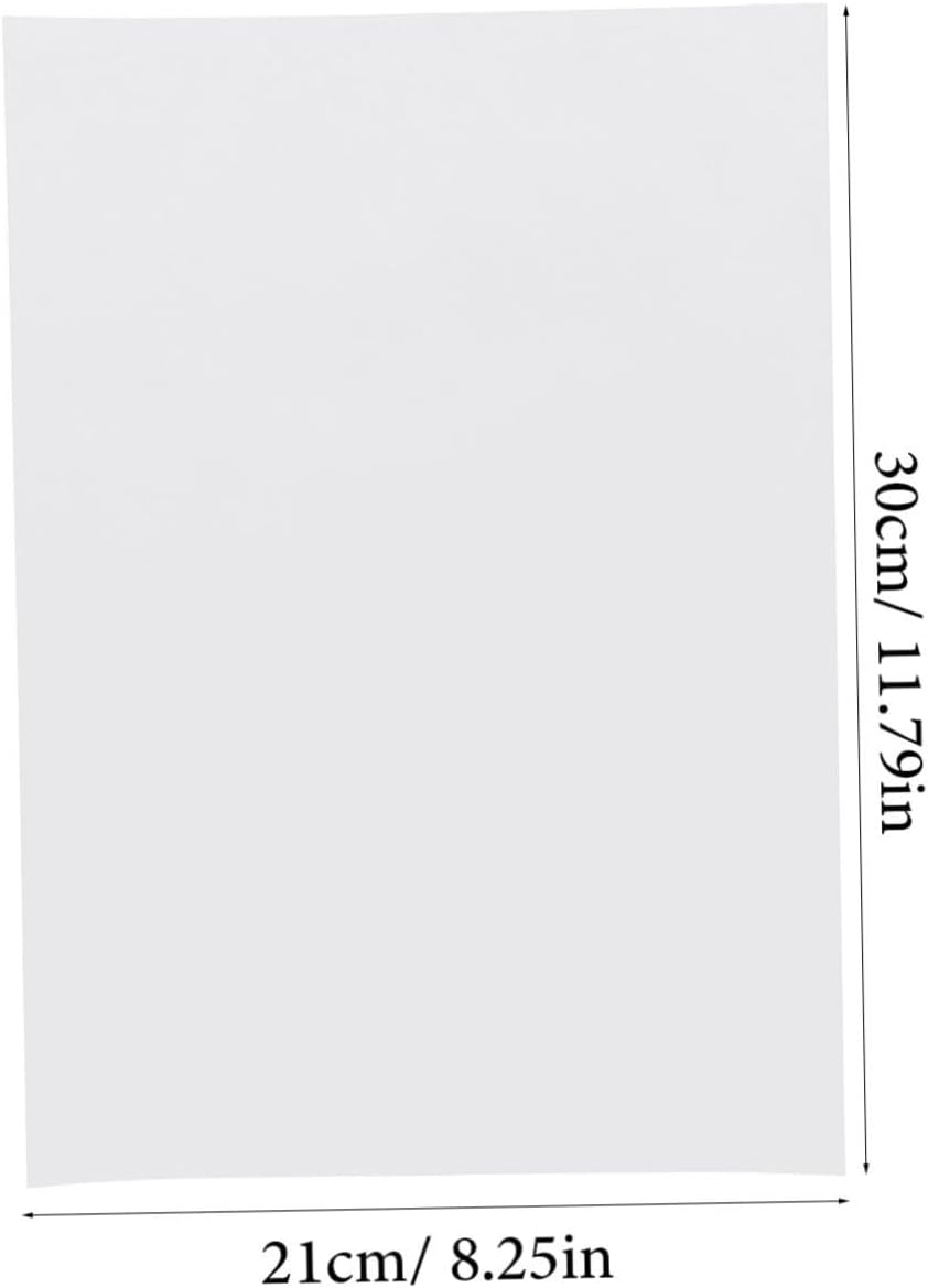 COHEALI 100sheets Translucent Tracing Paper for Drawing Sketching Printing Album Making High Strength Easy to Use for Projects