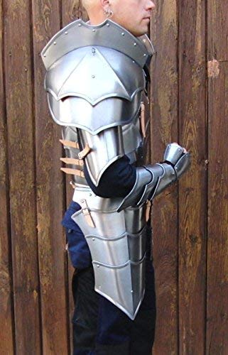 Amazon.co.jp: ARTIZANSTORE 中世の騎士 再現スチール アーマー 胸
