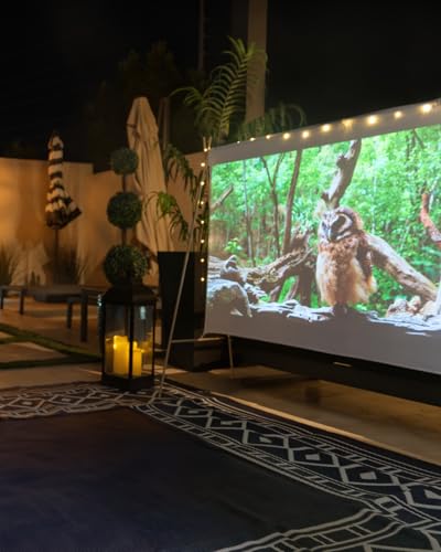 XGIMI 2025 Neue Outdoor-tragbare Projektorleinwand 70 faltbar & leicht – Camping/Garten kompatibel mit MoGo 3 Pro/Halo+/Elfin Flip/Horizon Ultra Langdistanz-Projektoren | HD/4K HDR10+
