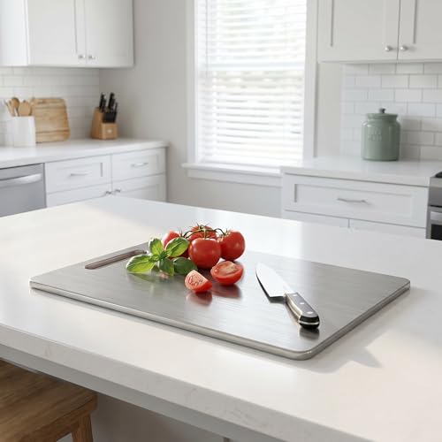 Tabla de cortar de cocina doble cara 24x15 cm miniatura 2