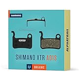 Alphatrail Bremsbeläge - Shimano A01S I Organischer MTB Bremsbelag mit hoher Bremskraft & Laufleistung I 100% Passgenau für Fahrrad Scheibenbremse von Shimano XTR XT SLX LX Saint Hone Alfine MTB