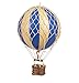 Authentic Models | Deko Heißluftballon Floating The Skies AP160D | Durchmesser 8 cm | Blau | Miniatur Heißluftballon Deko
