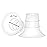 Maymom 18 mm Flange Insert Compatible with Elvie Single/Double Electric, Elvie Stride Cup (24mm), Compatible with Medela PersonalFit Flex Shield, Not Original Elvie Replacement Parts